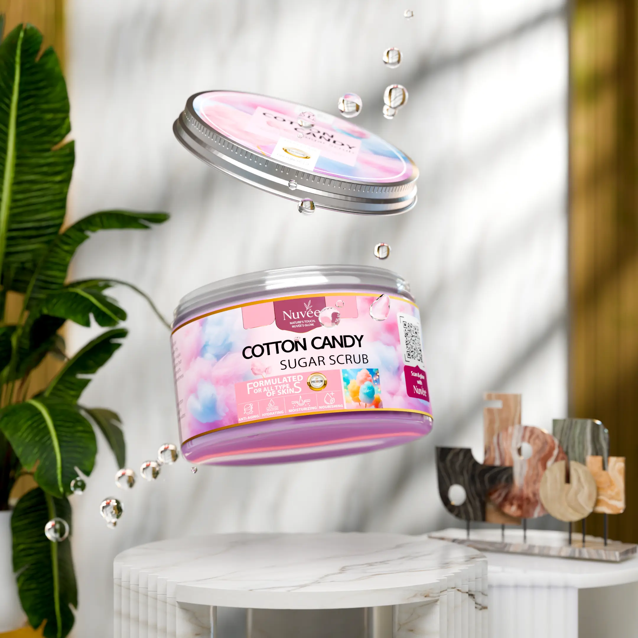 Cotton Candy Sugar Scrub
